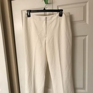 Kasper ivory lined ladies pants
